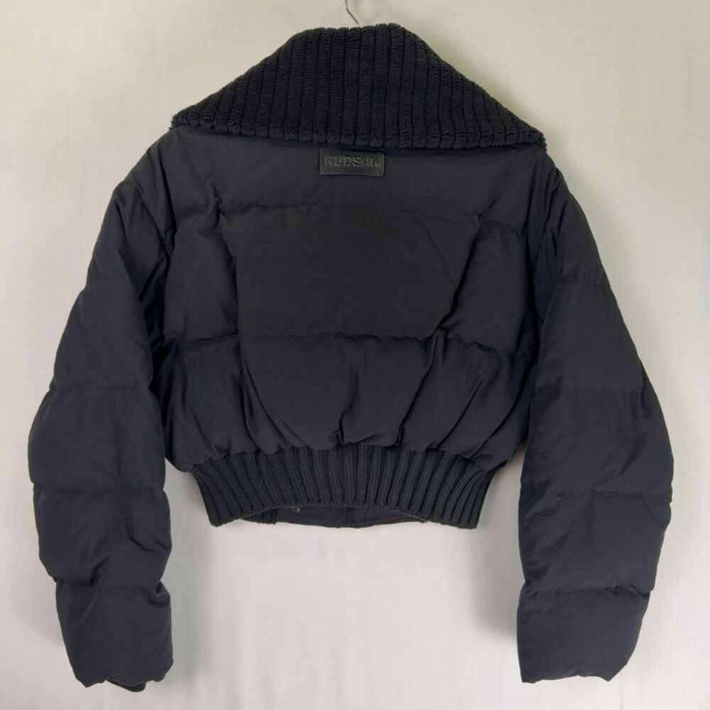 Rudsak Yvette Women's Crop Corduroy Down Puffer - Picture 3 of 4